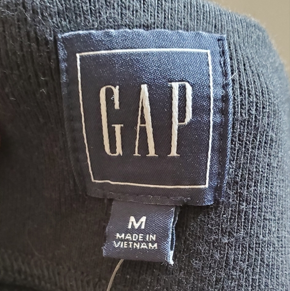 GAP FADED BLACK COTTON SWEATSHIRT MINI SKIRT. - Picture 2 of 7